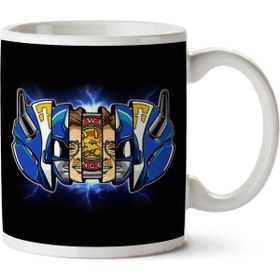 Art Hediye Blue Ranger Power Rangers İki Tarafı Baskılı Kupa Bardak