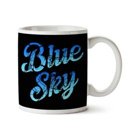 Art Hediye Blue Sky Breaking Bad Iki Tarafı Baskılı Kupa Bardak
