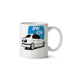 Art Hediye BMW E34 İki Tarafı Baskılı Kupa