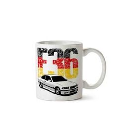 Art Hediye Bmw M3 E36 Baskı İki Tarafı Baskılı Kupa Bardak