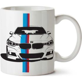 Art Hediye Bmw M3 E36 Baskı İki Tarafı Baskılı Kupa Bardak