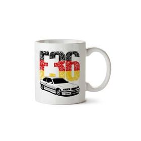 Art Hediye BMW M3 E36 Baskı İki Tarafı Baskılı Kupa