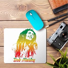 Art Hediye Bob Marley 2 Baskılı 23x19 cm Mouse Pad