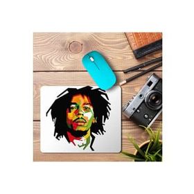 Art Hediye Bob Marley 3 Baskılı 23x19 cm Mouse Pad
