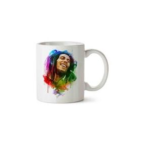 Art Hediye Bob Marley İki Tarafı Baskılı Kupa Bardak