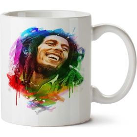 Art Hediye Bob Marley İki Tarafı Baskılı Kupa Bardak