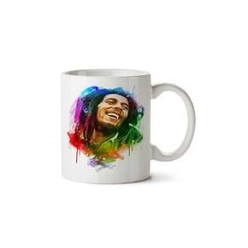 Art Hediye Bob Marley İki Tarafı Baskılı Kupa Bardak