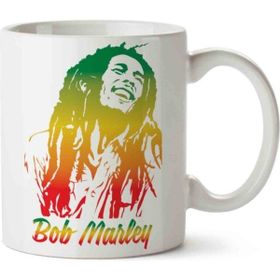 Art Hediye Bob Marley İki Tarafı Baskılı Kupa Bardak