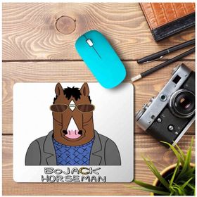 Art Hediye Bojack Horseman 4 Baskılı 23x19 cm Mouse Pad