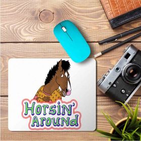 Art Hediye Bojack Horseman Horsin Around At 23x19 cm Mouse Pad