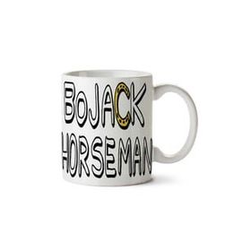 Art Hediye Bojack Horseman Logo İki Tarafı Baskılı Kupa