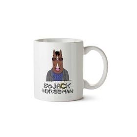 Art Hediye Bojack Horseman Mr Peanutbutter Horse Yazılı İki Tarafı Baskılı Kupa