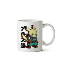Art Hediye Boku No Hero Pikachu Pokemon Mashup İki Tarafı Baskılı Kupa