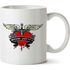 Art Hediye Bon Jovi İki Tarafı Baskılı Kupa