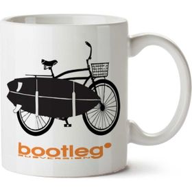 Art Hediye Bootlegsurfbike Moto Bisiklet İki Tarafı Baskılı Kupa