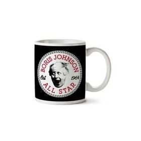 Art Hediye Boris Johnson All Star Converse Logo İki Tarafı Baskılı Kupa