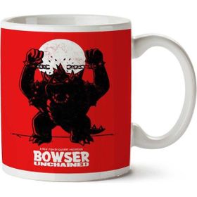 Art Hediye Bowser Unchained Super Mario Bros Iki Tarafı Baskılı Kupa Bardak
