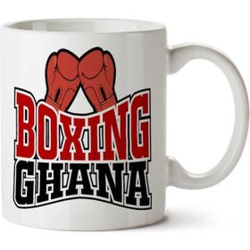 Art Hediye Boxing Ghana İki Tarafı Baskılı Kupa