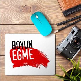 Art Hediye Boyun Eğme Baskılı 23x19 cm Mouse Pad