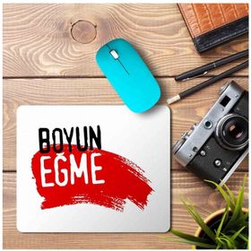 Art Hediye Boyun Eğme Baskılı 23x19 cm Mouse Pad