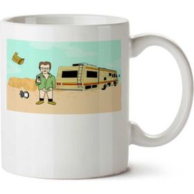 Art Hediye Breaking Bad Karavan İki Tarafı Baskılı Kupa