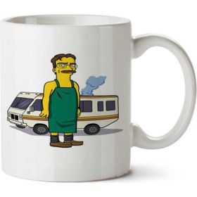 Art Hediye Breaking Bad Simpsons İki Tarafı Baskılı Kupa