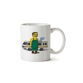 Art Hediye Breaking Bad Simpsons İki Tarafı Baskılı Kupa