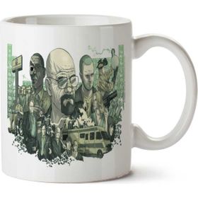 Art Hediye Breaking Bad Walter White 2 İki Tarafı Baskılı Kupa