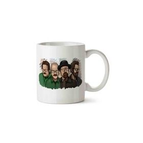 Art Hediye Breaking Bad Walter White 3 İki Tarafı Baskılı Kupa Bardak