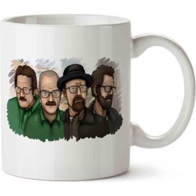 Art Hediye Breaking Bad Walter White 3 İki Tarafı Baskılı Kupa Bardak
