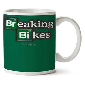 Art Hediye Breaking Bikes Bisiklet Kırıcı Iki Tarafı Baskılı Kupa Bardak
