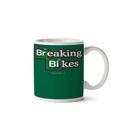 Art Hediye Breaking Bikes Bisiklet Kırıcı Iki Tarafı Baskılı Kupa Bardak