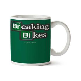 Art Hediye Breaking Bikes Bisiklet Kırıcı Iki Tarafı Baskılı Kupa Bardak