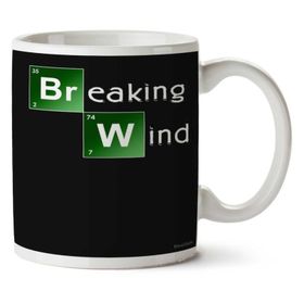 Art Hediye Breaking Wind Rüzgar Iki Tarafı Baskılı Kupa Bardak