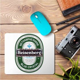 Art Hediye Breakinng Bad Heisenberg Baskılı 23x19 cm Mouse Pad