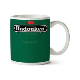 Art Hediye Brewhouse Hadouken Iki Tarafı Baskılı Kupa Bardak