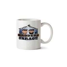 Art Hediye Broders Garage Logo İki Tarafı Baskılı Kupa