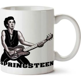 Art Hediye Bruce Springsteen İki Tarafı Baskılı Kupa