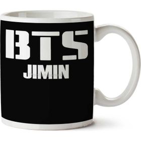 Art Hediye Bts Bangtan Boys-Jimin İki Tarafı Baskılı Kupa Bardak