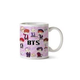 Art Hediye Bts Chibi K-Pop İki Tarafı Baskılı Kupa Bardak