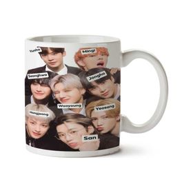 Art Hediye Bts Karakter IsiFincan / Bardak / Kahve Takımımleri Iki Tarafı Baskılı Kupa Bardak