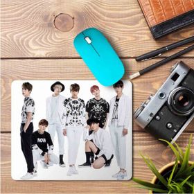 Art Hediye Bts Karakterler Baskılı 23x19 cm Mouse Pad