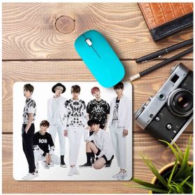 Art Hediye Bts Karakterler Baskılı 23x19 cm Mouse Pad