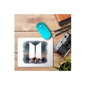Art Hediye Bts Logo 2 Baskılı 23x19 cm Mouse Pad