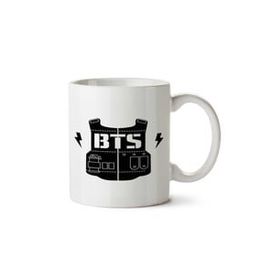 Art Hediye Bts Logo 2 İki Tarafı Baskılı Kupa