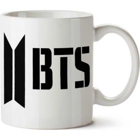 Art Hediye Bts-Logo İki Tarafı Baskılı Kupa