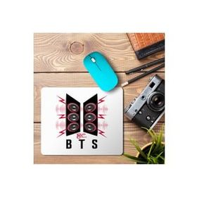 Art Hediye Bts Loud Clear Red Baskılı 23x19 cm Mouse Pad