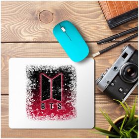 Art Hediye Bts Xmas D4 Baskılı 23x19 cm Mouse Pad