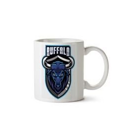Art Hediye Buffalo İki Tarafı Baskılı Beyaz Kupa