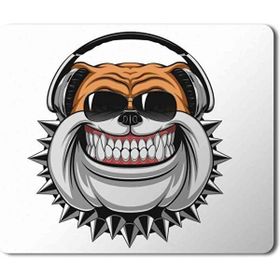 Art Hediye Bulldog Funny Baskılı 23x19 cm Mouse Pad